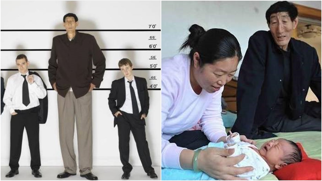 不顧危險236公分巨人執意生子 11歲兒身高曝光