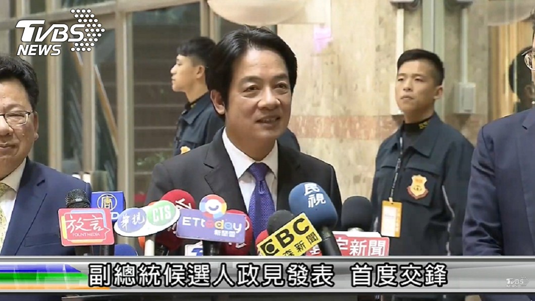 賴清德再打主權牌 批藍:和平協議=犧牲民主