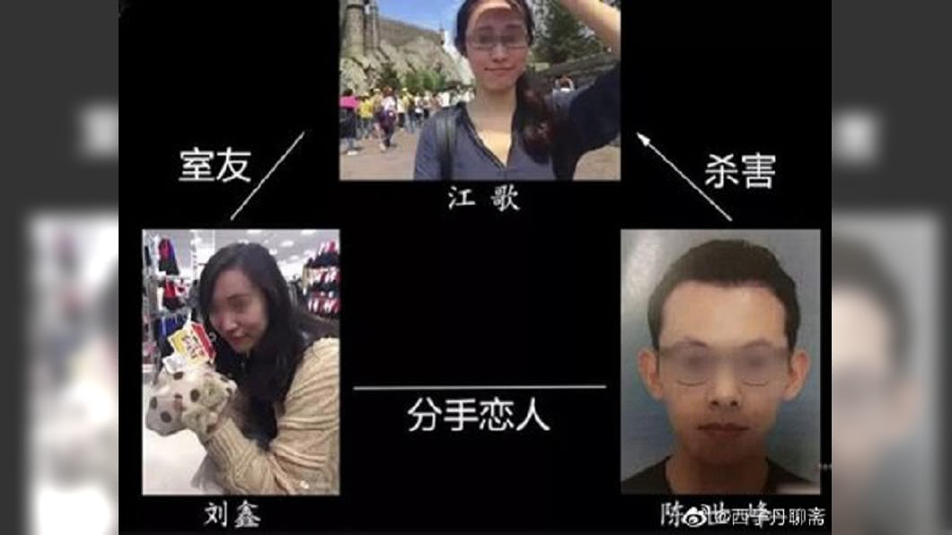 當時江歌為了幫劉鑫阻擋陳世峰被殺死,事後劉鑫被指責是見死不救。(圖/翻攝自微博)