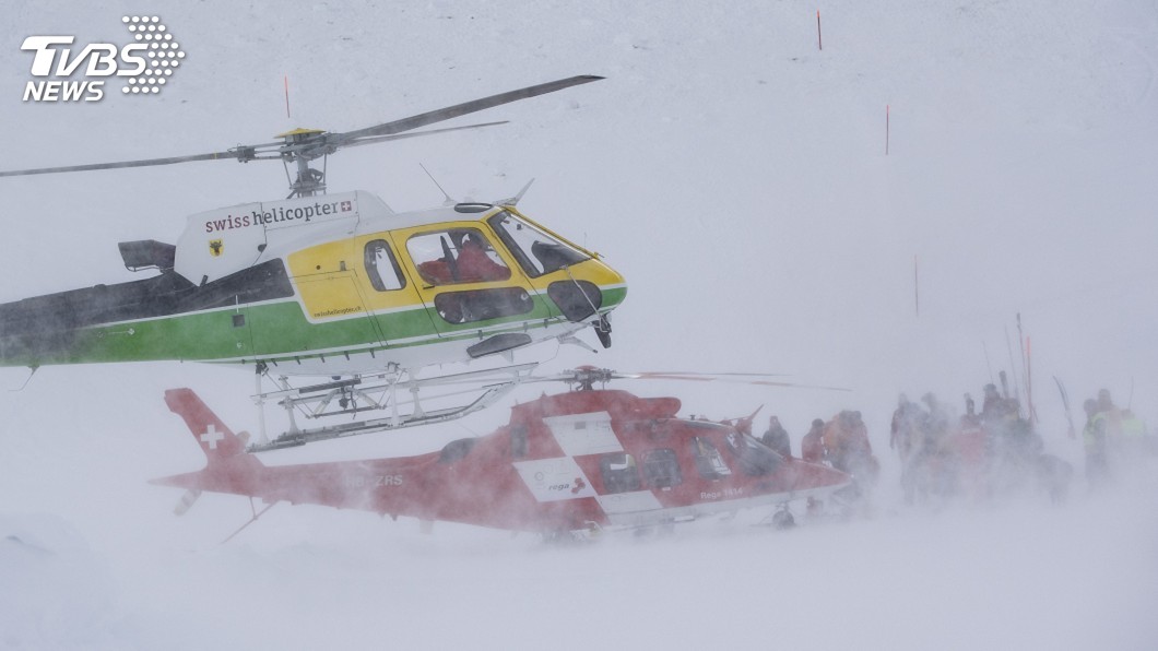 瑞士滑雪度假村發生雪崩　2人輕傷6人脫困