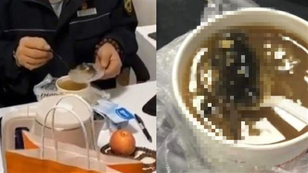 噁翻!她叫外送粥驚覺有異味 竟撈到煮熟肥老鼠
