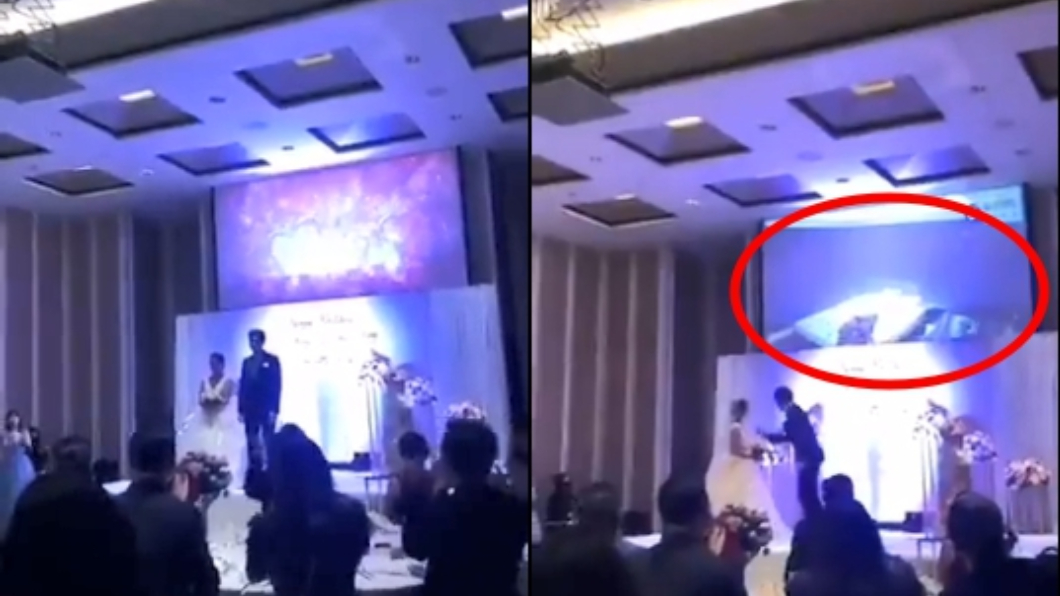 婚禮播新娘「床戰姊夫片」 暴走新郎嗆:讓妳X一輩子