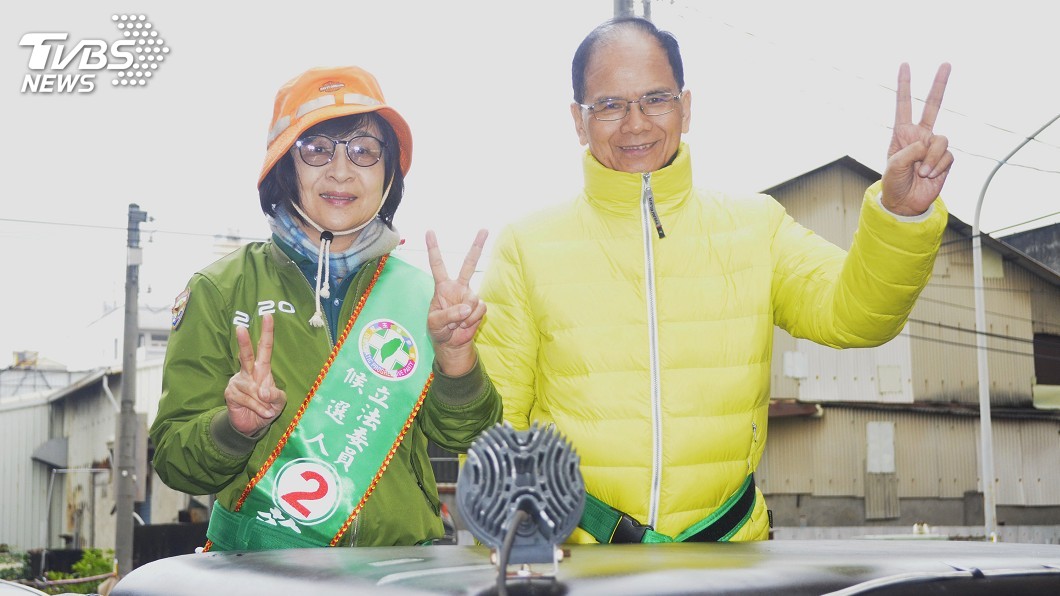 游錫堃陪蘇治芬雲林掃街 張嘉郡率蒜農盼漲關稅