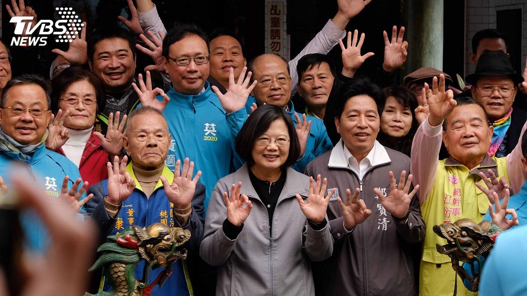 力拚2020連任 蔡總統:起厝起一半,師傅不能換