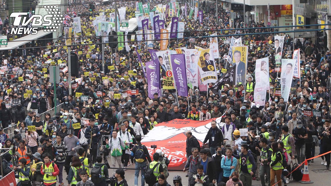 港民陣發起元旦遊行 重申「五大訴求」:缺一不可!