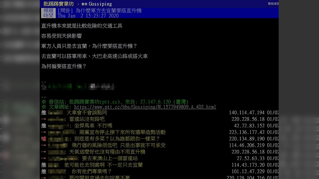 圖/翻攝自PTT