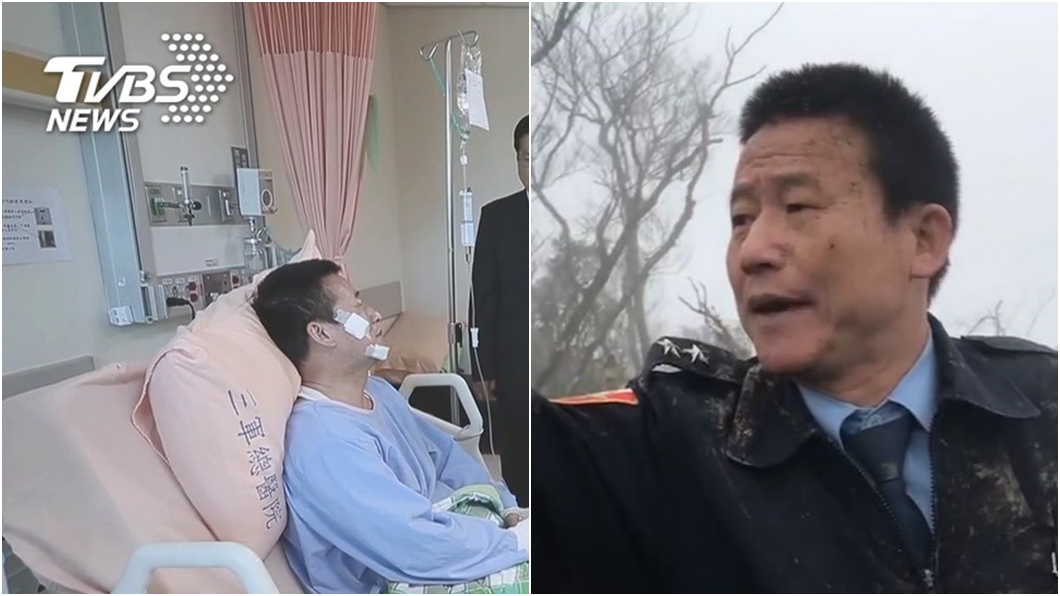 曹進平病床首度還原失事現場 哽咽:我們都想救總長