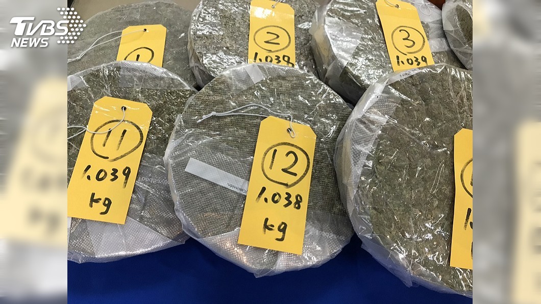 20公斤大麻包裝成茶餅 外籍華裔男子攜毒落網