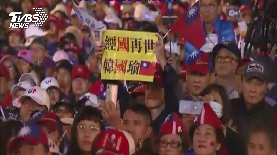 百萬庶民「凱道寫歷史」 韓粉淚喊:送韓國瑜進總統府
