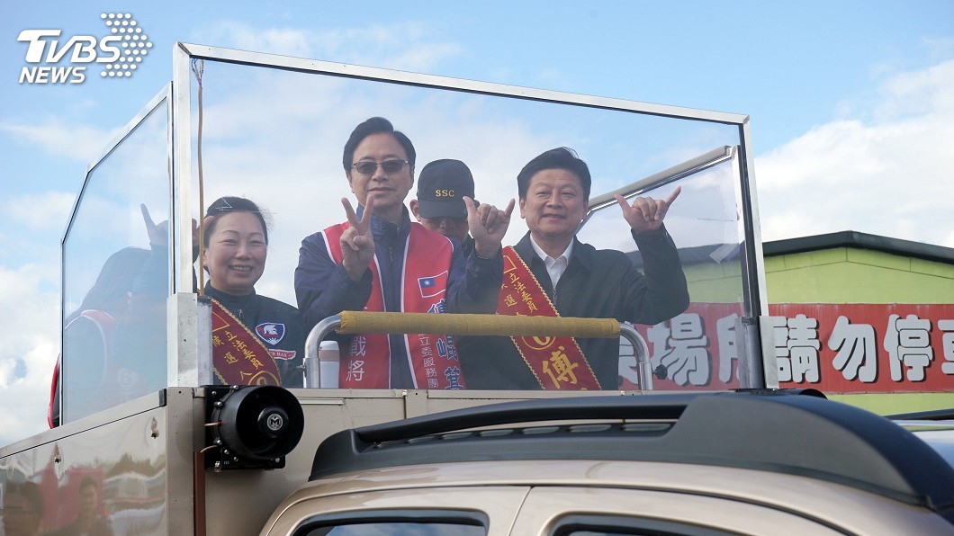 選舉前夕張善政合體傅崐萁 藍綠候選人努力掃街