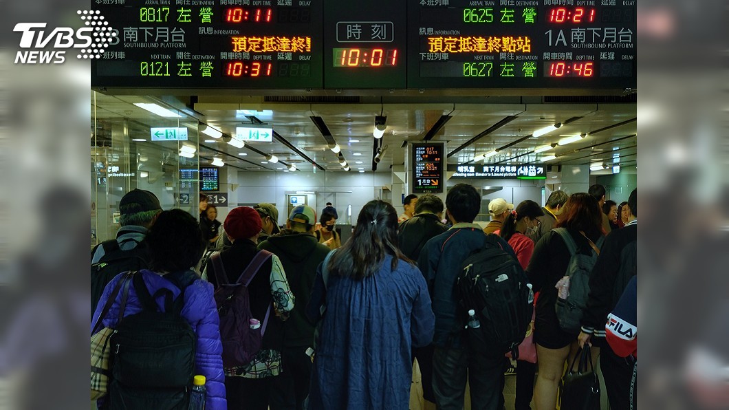 返鄉投票人潮爆滿! 10日高鐵運量歷年第5