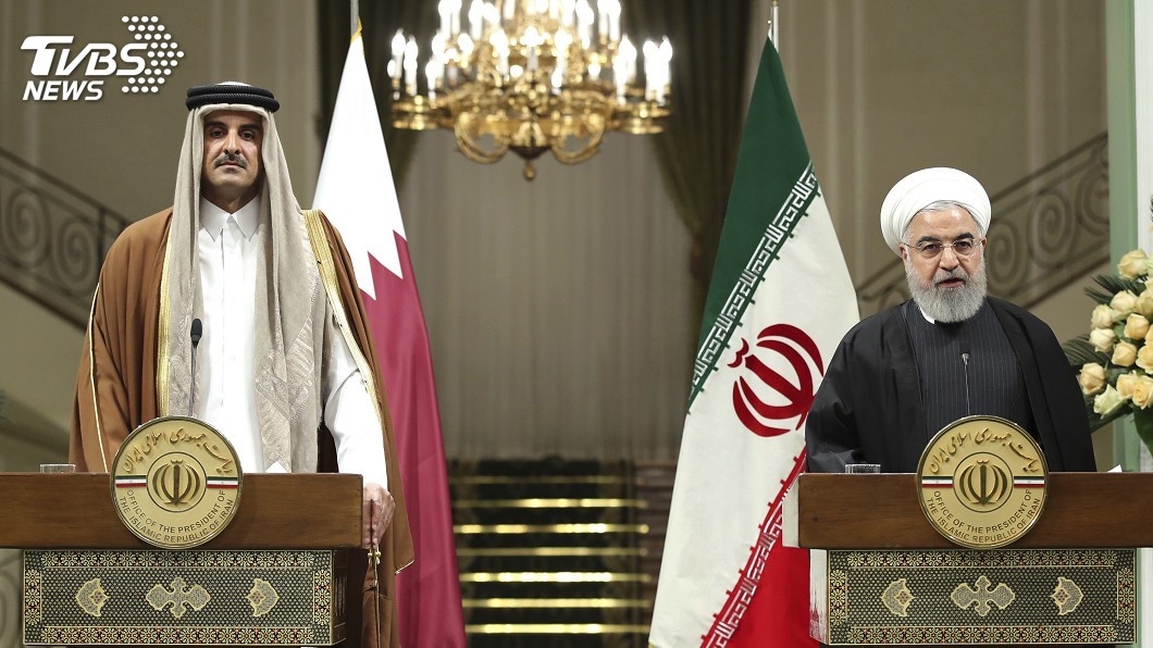 中東緊張升高 卡達國王突訪德黑蘭晤伊朗總統