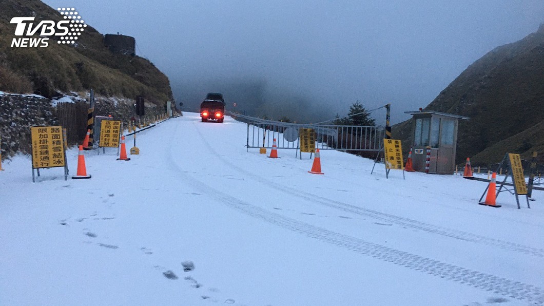 若溫度與濕度配合上,合歡上有望降下初雪。(圖/TVBS資料畫面)
