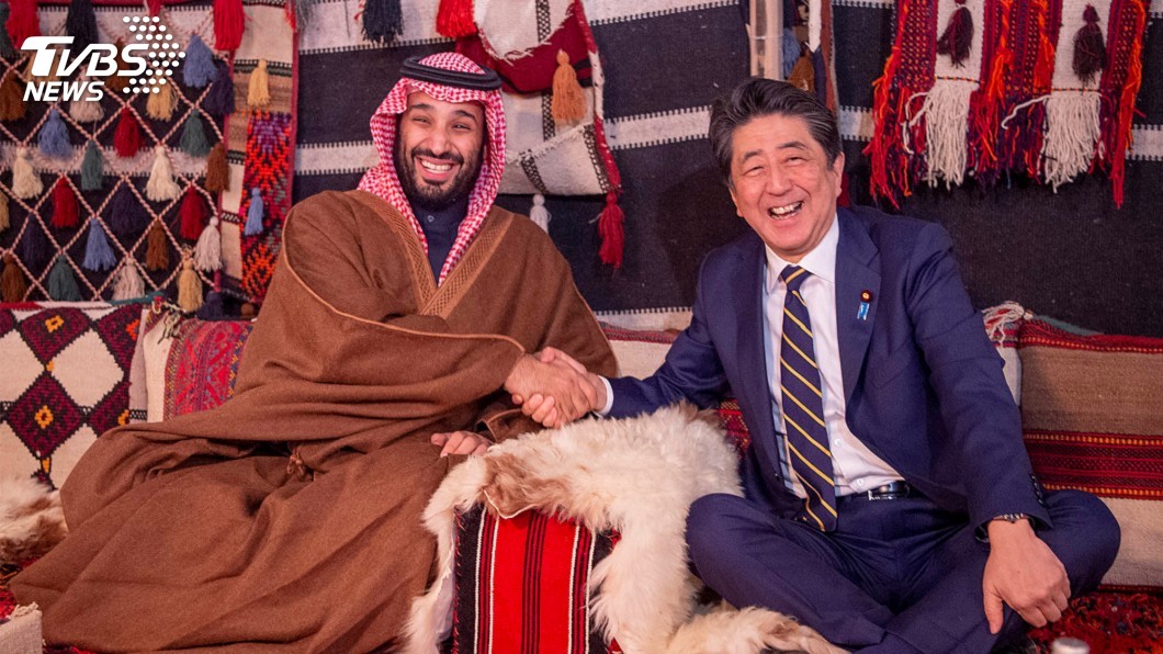 安倍會沙國王儲　緩和中東緊張情勢看法一致