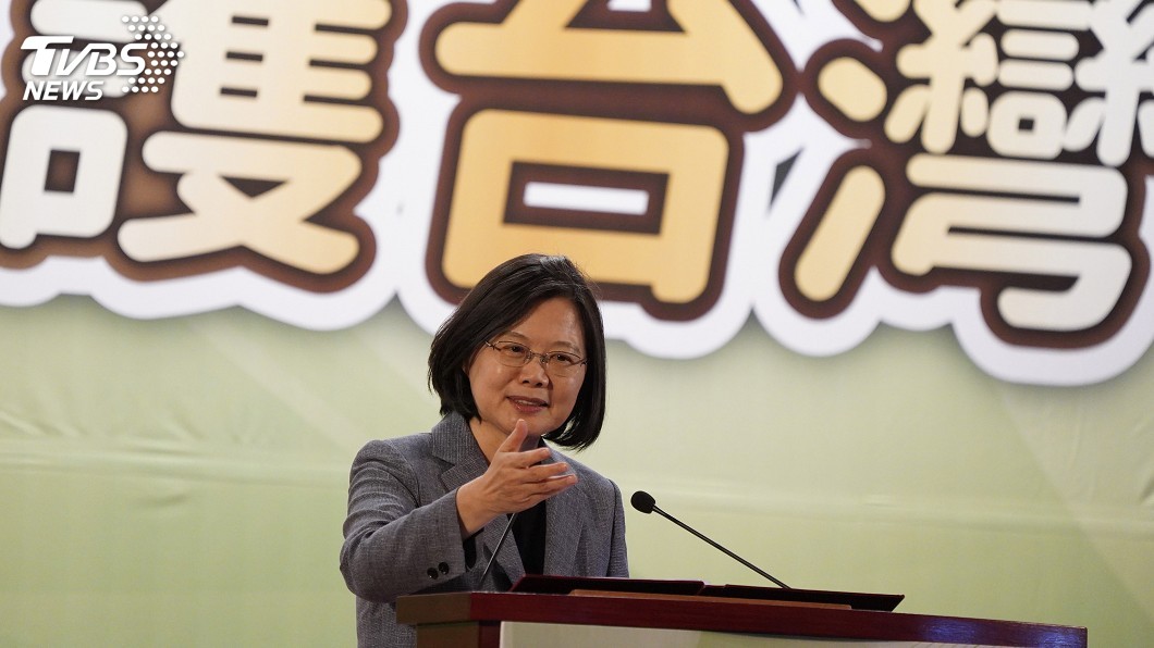 選後BBC專訪　蔡總統：中國需面對現實並尊重台灣