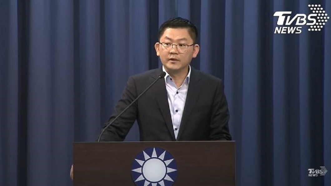 國民黨會後記者會。(圖/TVBS)