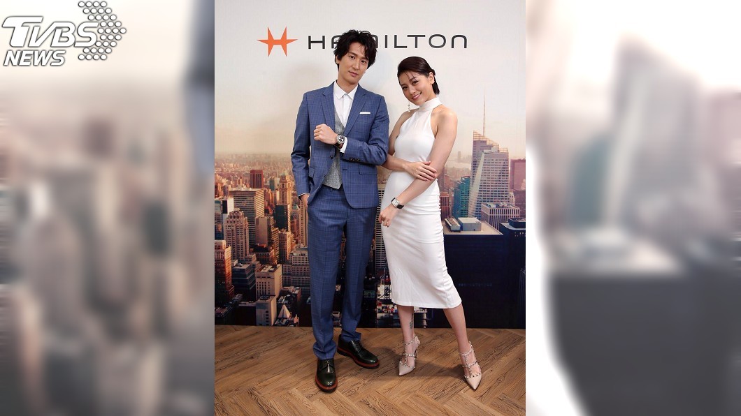 小蠻和邵翔外型登對。(圖/HAMILTON提供)