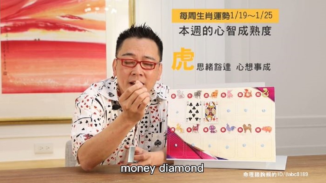 命理專家詹惟中分析屬虎者，思緒豁達，能換來更多錢財。(圖／翻攝自詹惟中 官方專屬youtube頻道)