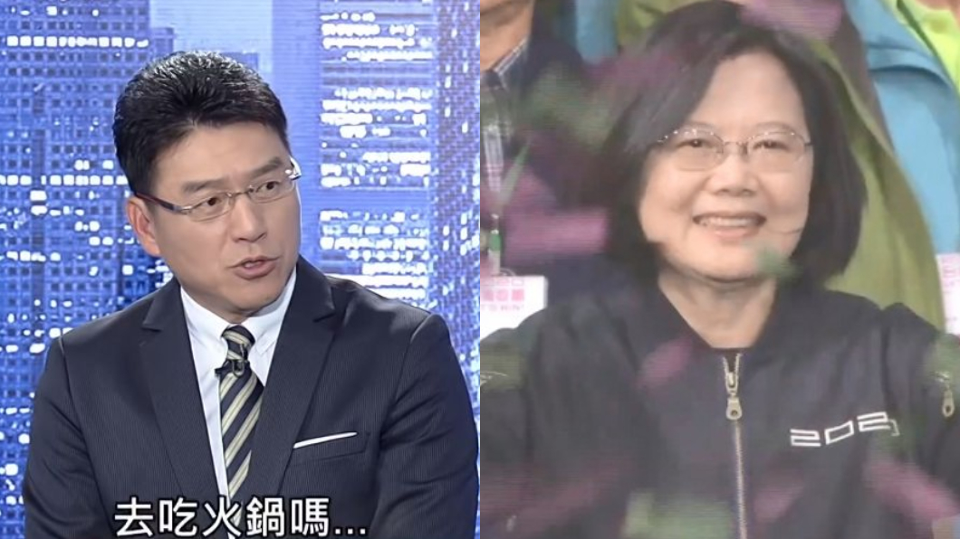 酸韓？謝震武問小英「愛吃火鍋嗎」　全場來賓笑翻