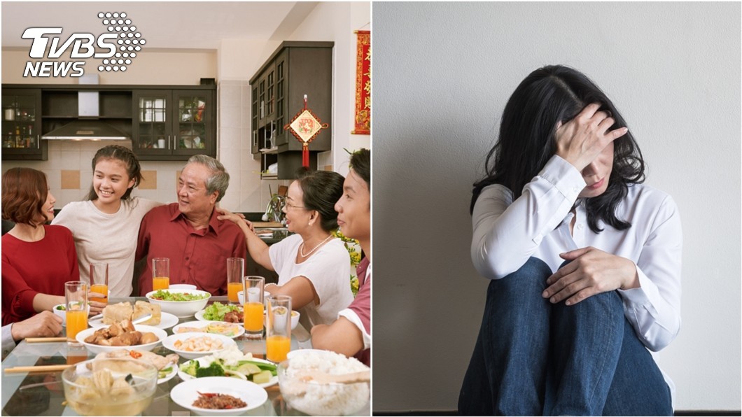 各方親戚過年期間的熱情關注,讓不少民眾大呼壓力真大。(示意圖/shutterstock達志影像)
