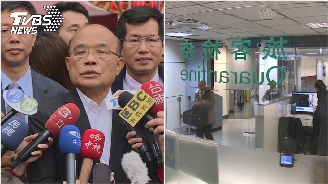 陸返台狂咳入境卻寫「沒症狀」 警寫信舉報蘇揆回應了
