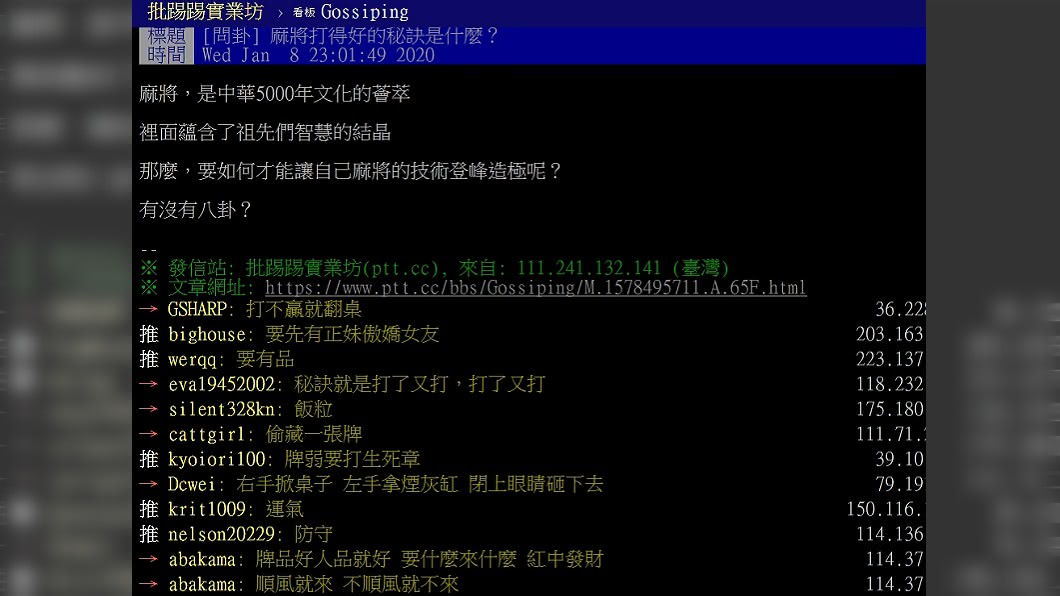 圖/翻攝自PTT