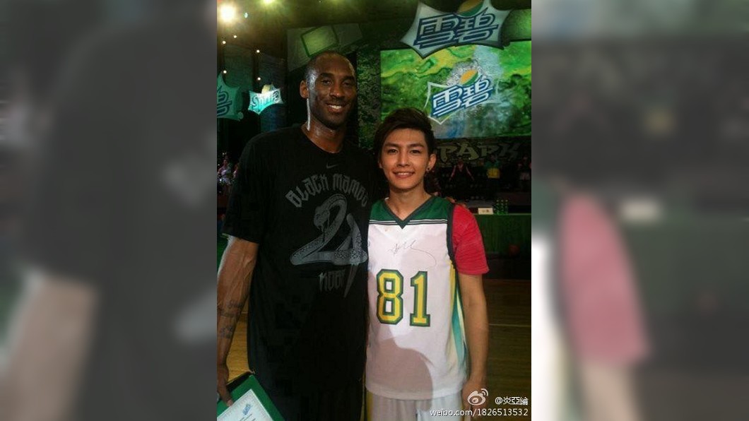 炎亞綸是Kobe的忠實粉絲。(圖／翻攝自炎亞綸Instagram)