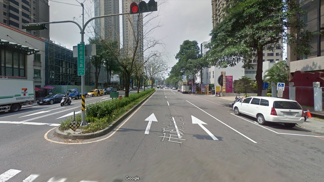 台中市政北七路 (圖／翻攝自Google Map)