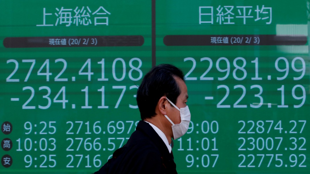 日本20人確診.中國境外最多 Q1GDP估降0.4%