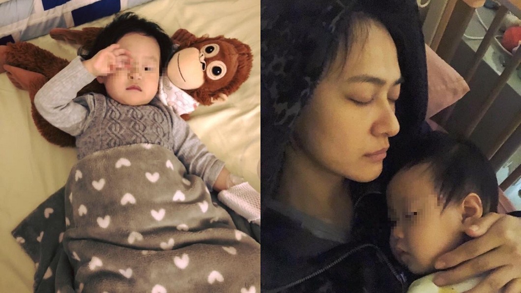 章家瑄不捨女兒受苦。(圖／翻攝自章家瑄臉書)