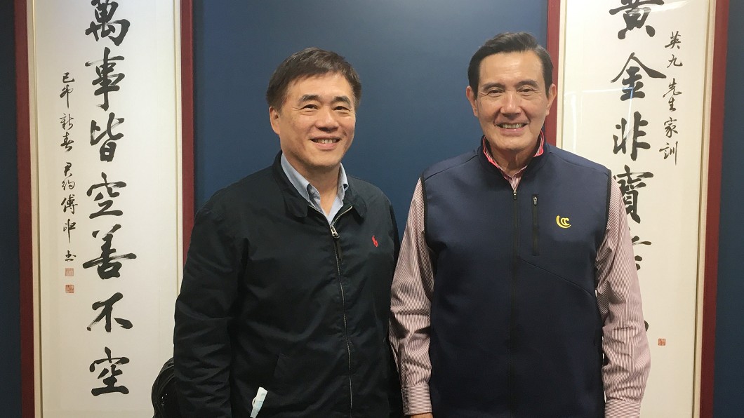 郝龍斌參選國民黨主席　拜會馬英九爭取支持
