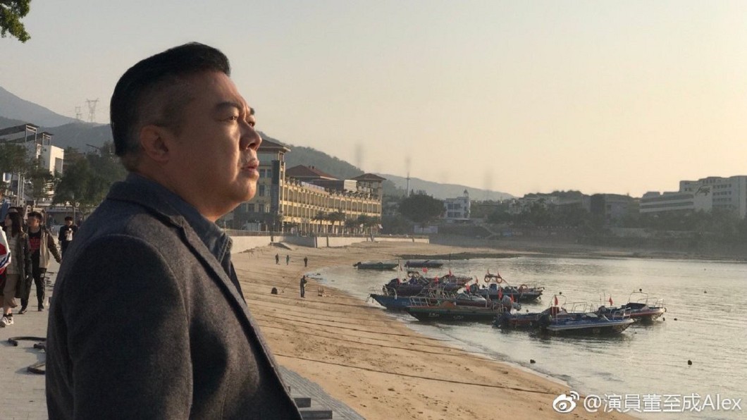 董至成透露在大陸的新戲停工。(圖/翻攝自董至成微博)