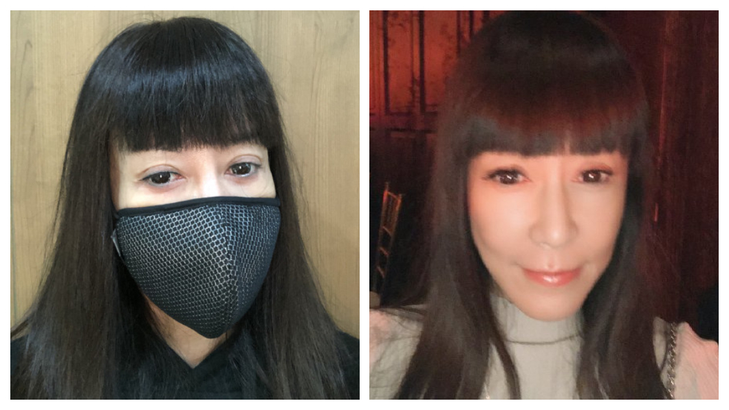 羅霈穎向友人購入要價6百元口罩。(圖/翻攝自羅霈穎微博)