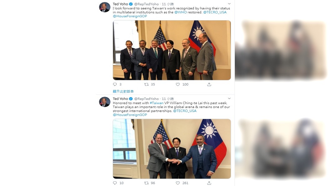 圖/翻攝自Ted Yoho推特