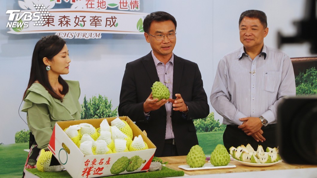 陳吉仲上購物台賣鳳梨、釋迦 有信心外銷量不減