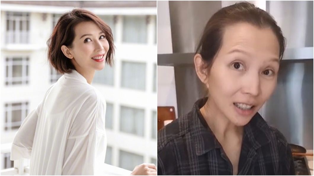張晉日前在微博PO出老婆下廚影片,蒼老模樣嚇壞網友。(圖/翻攝自蔡少芬微博、張晉微博)