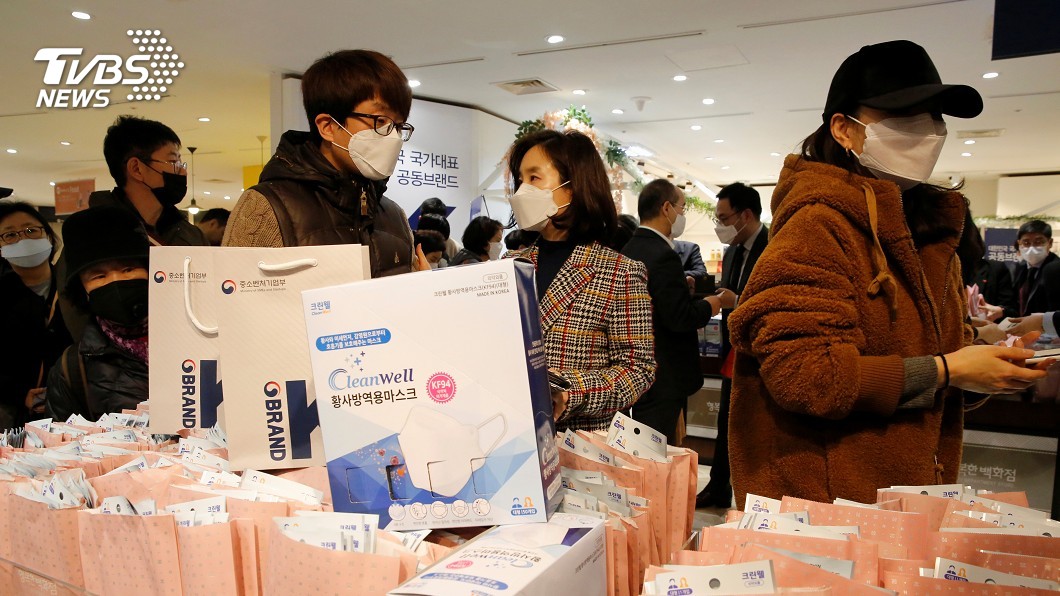 韓釋出350萬口罩搶光 官員:不髒口罩先頂用