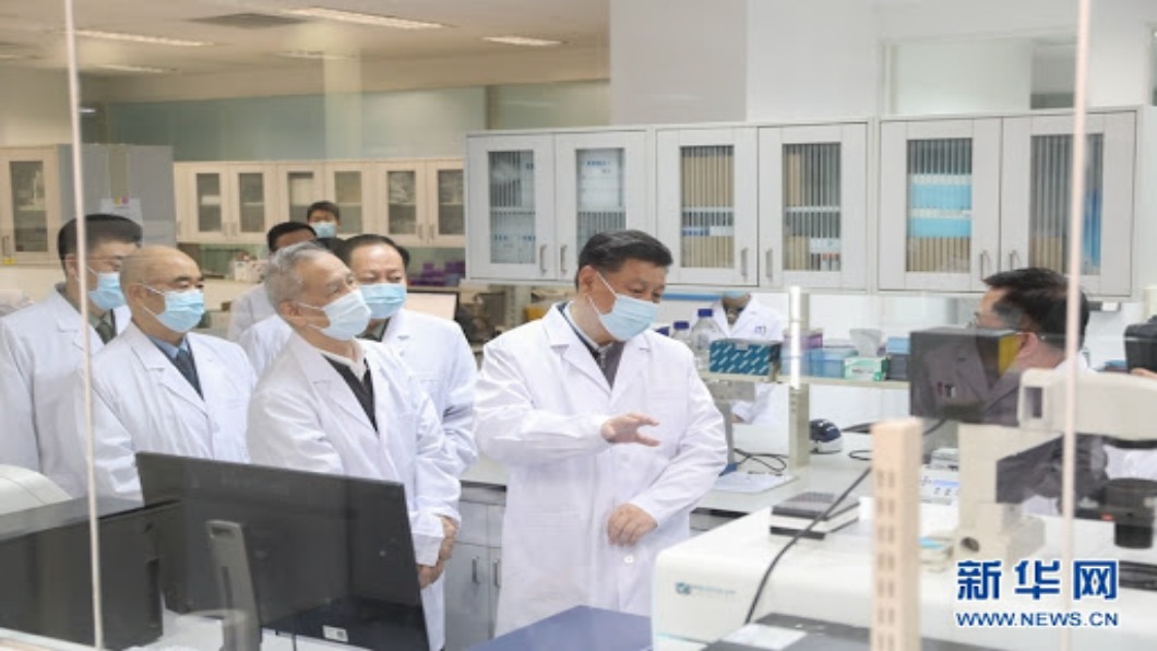 習近平北京視察強調科技防疫 「健康碼」控人流