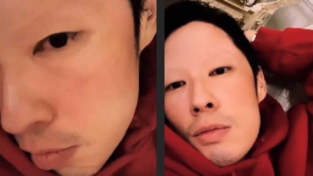 吳建豪沒有眉毛的模樣嚇傻不少粉絲。(圖/翻攝自吳建豪IG)