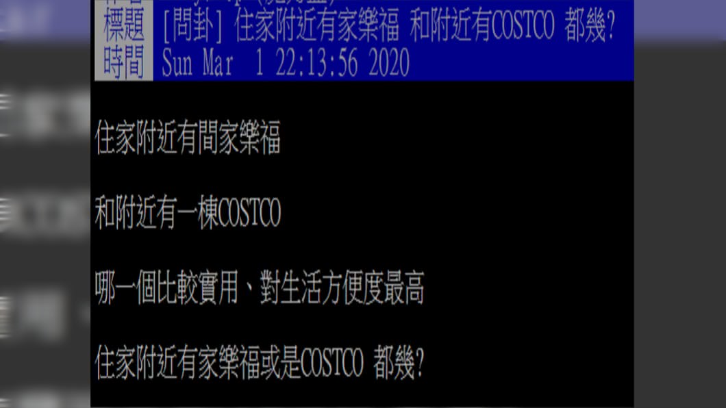 圖／翻攝自PTT