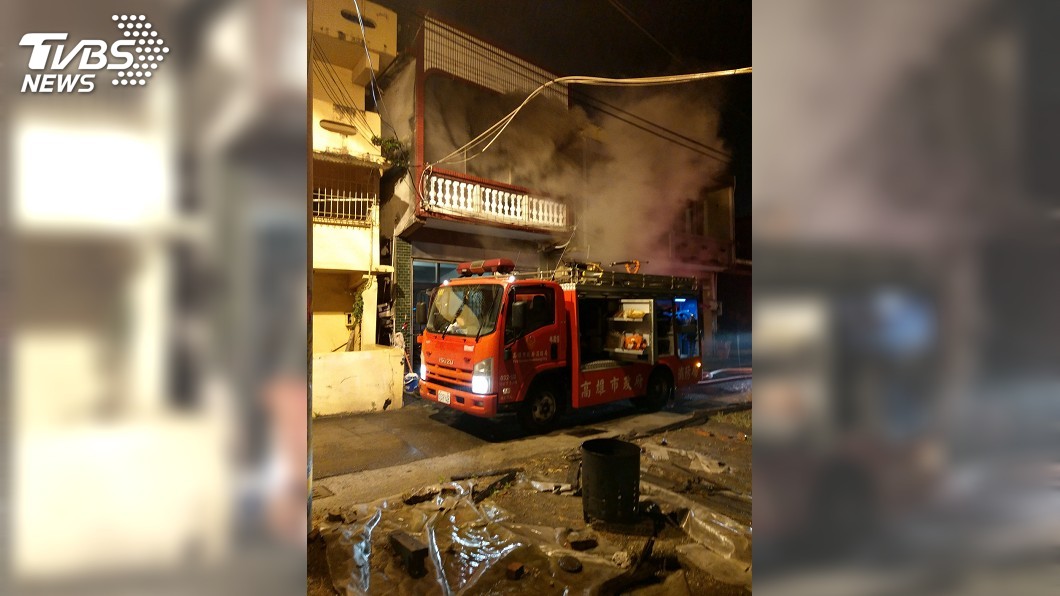 高雄林園民宅疑遭汽油彈縱火　屋主兒女1死1傷