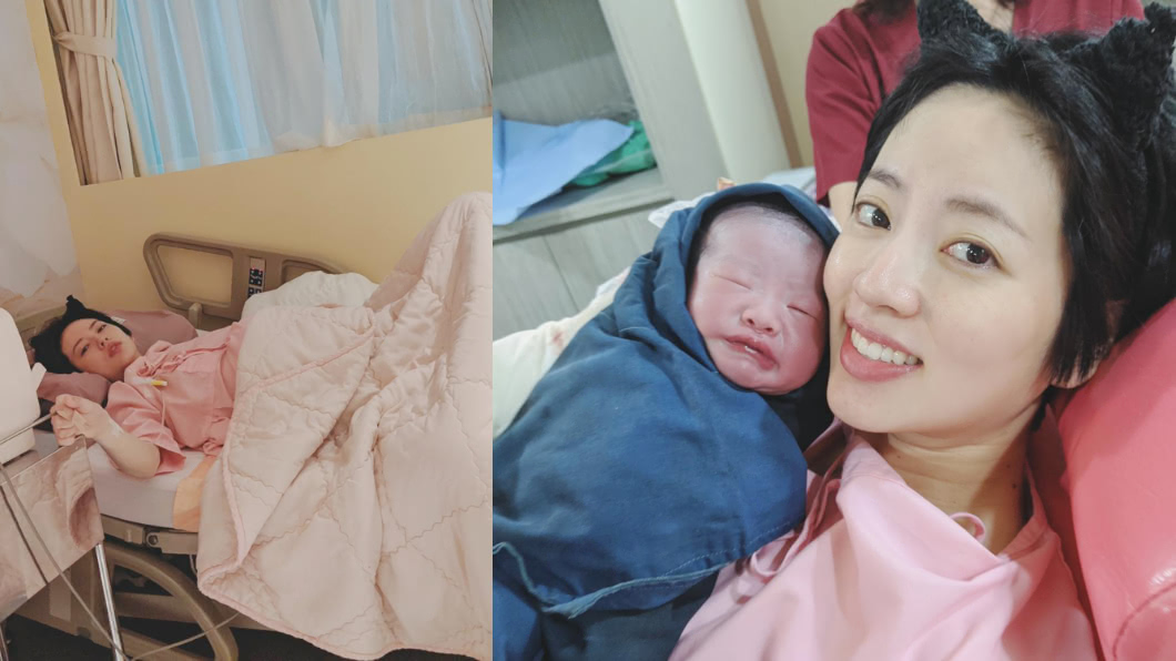 恭喜!阿諾奮戰7小時產女 老公噴淚全程紀錄