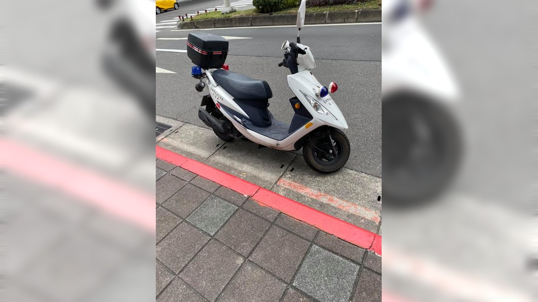 他違規罰8千嗆檢舉「警車停紅線」 網虧:發文先動腦