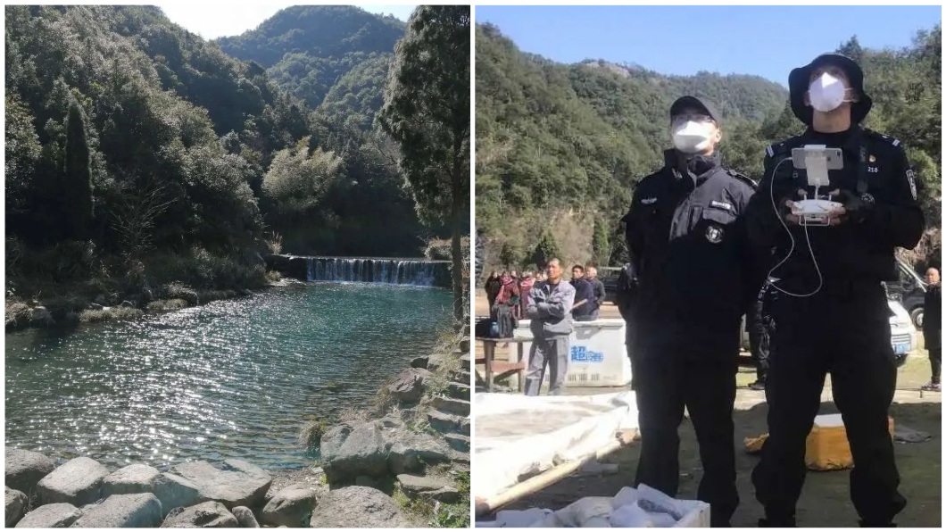 婦人失蹤的地點龍王十八潭,對當地人來說可是十分敬畏的禁區。(圖/翻攝自新浪網)