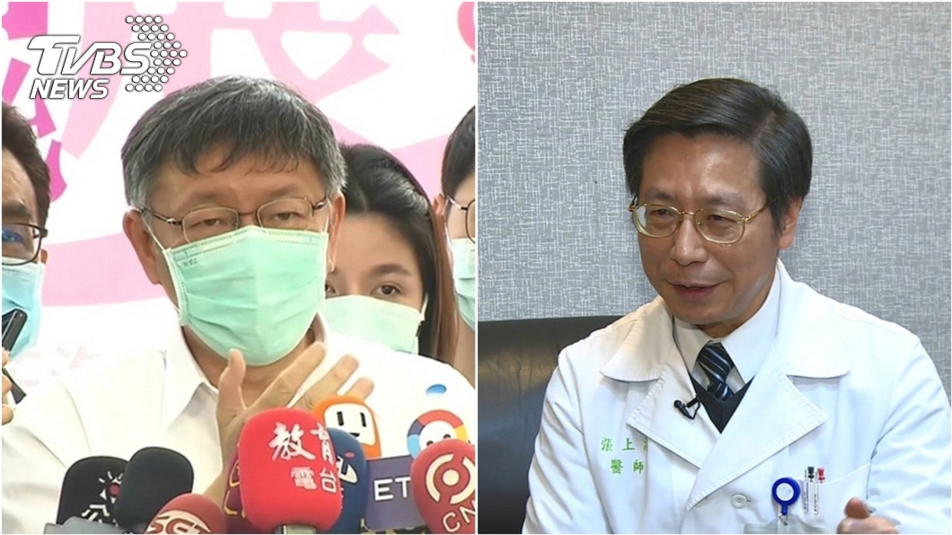 張上淳陷風波　柯文哲力挺：兒子話聽60％就阿彌陀佛