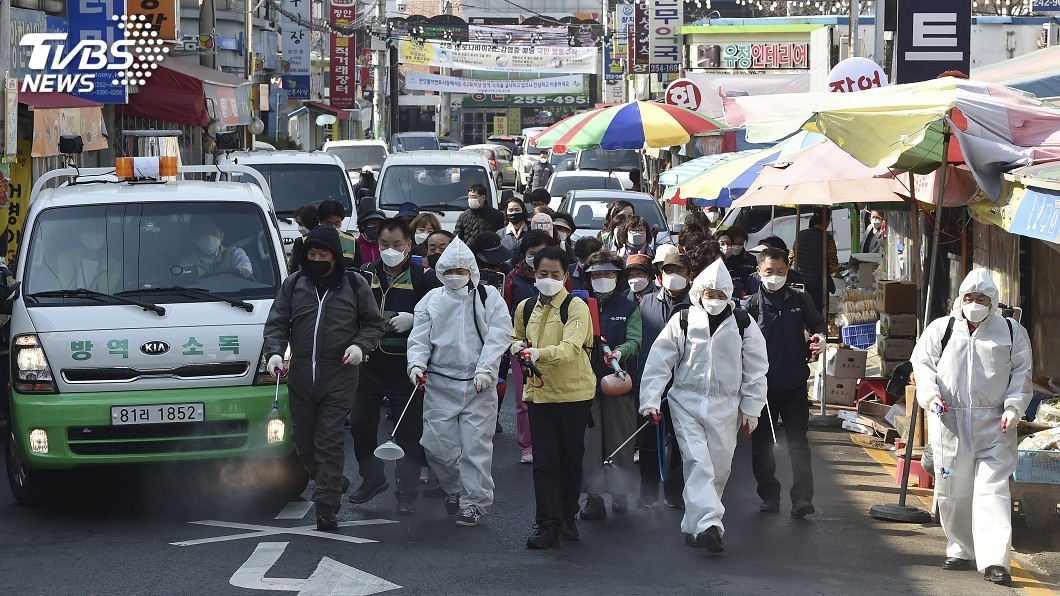 武漢肺炎韓國確診9241例 境外移入累計284例