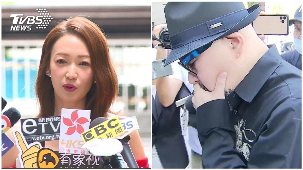 潘慧如前往靈堂弔唁劉真，並安慰在場的辛龍要他好好保重。(圖／TVBS資料圖合成)