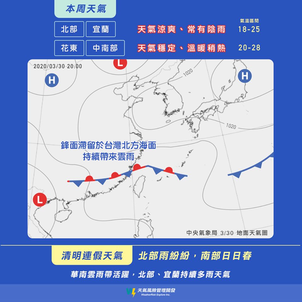 (圖/翻攝自天氣風險 WeatherRisk Facebook)