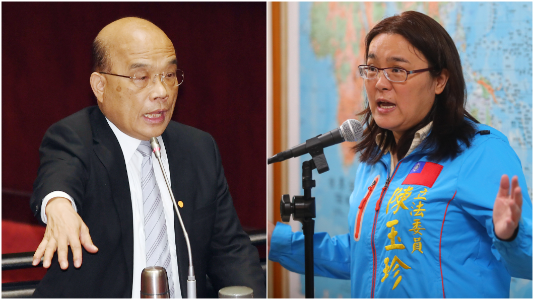 再交鋒陳玉珍 蘇貞昌:在北京敢講中華民國嗎?