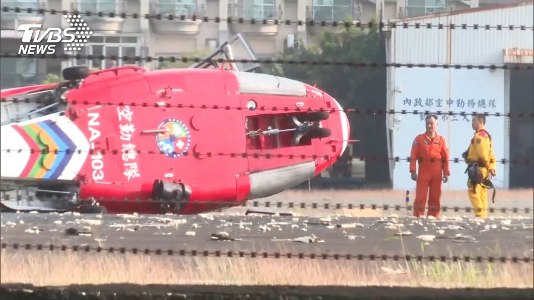空勤直升機墜地　徐國勇：已指示加強飛安量能